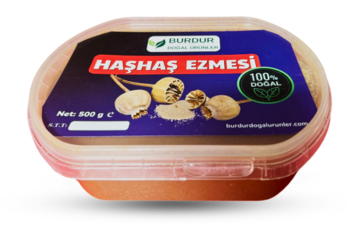 Haşhaş Ezmesi % 100 Doğal 500 Gr