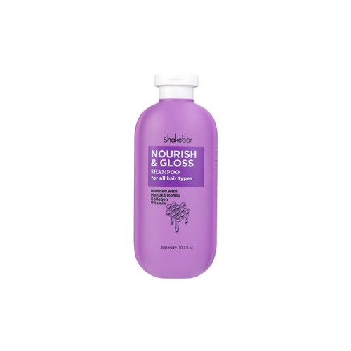 Nourish & Gloss Tüm Saç Tiplerine Özel Sülfat & Paraben İçermez Şampuan 300 ML