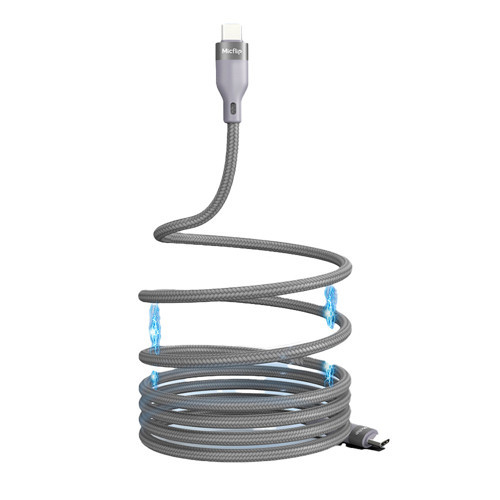 A25 Type-C To Type-C Pd Hızlı Şarj Özellikli Data Ve Şarj Kablosu 240W 2M Gri
