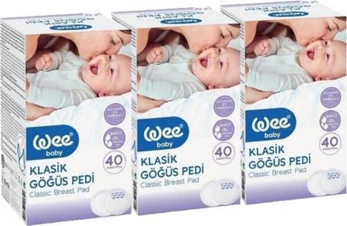 Baby Klasik Göğüs Pedi 40'lı x 3 Adet