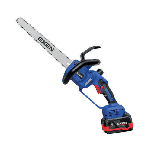 EN 634 T Kömürsüz Şarjlı Zincirli Testere 21V 4.0 Ah 300mm