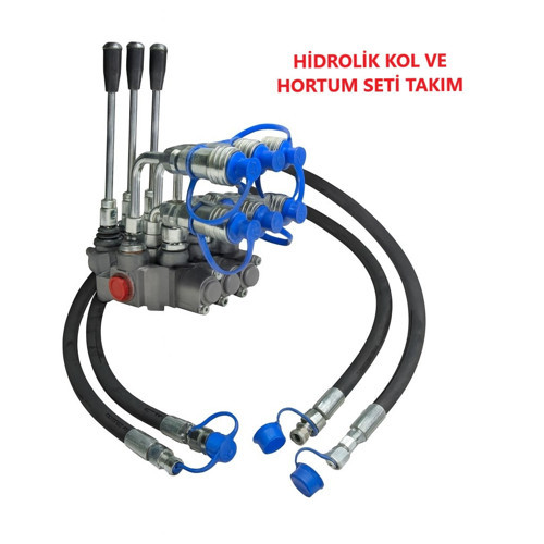 Tarım Garaj Üç Kollu Hidrolik Kumanda Kolu