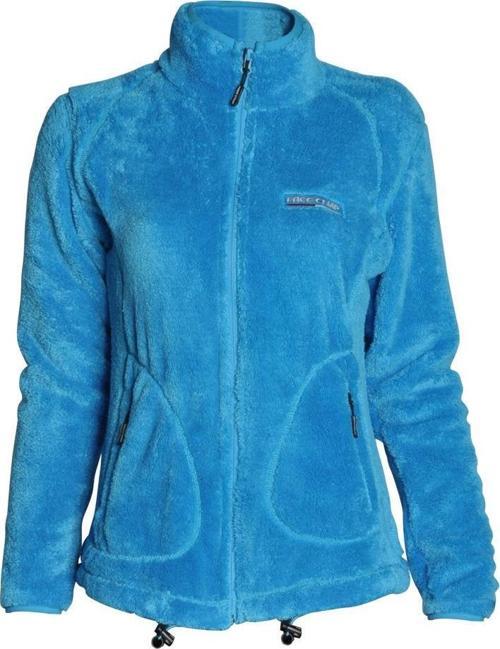 Kadın Full Zipper Welsoft Fleece Polar-TURKUAZ