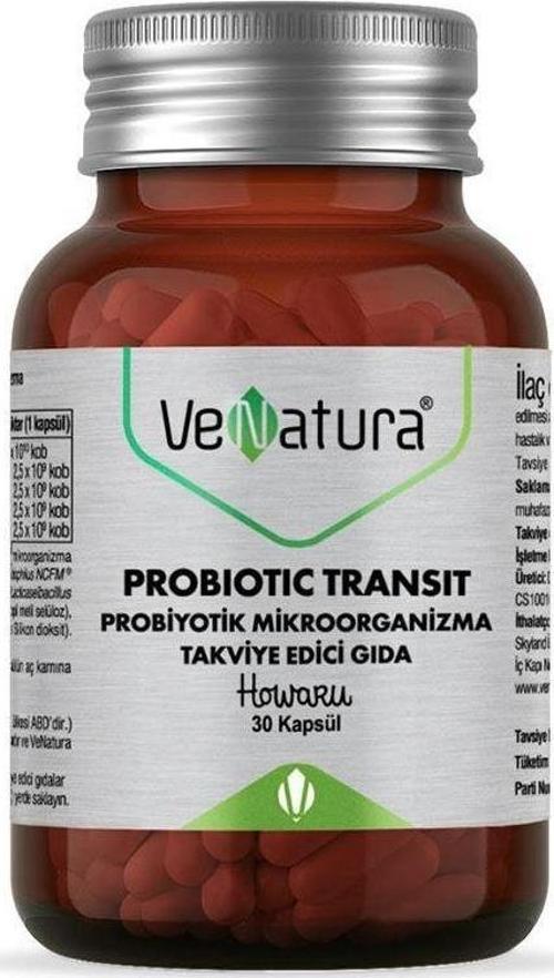 Probiotic Transit Probiyotik Mikroorganizma 30 Kapsül
