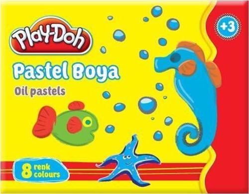 Pastel Boya 8 Renk Play-Pa001
