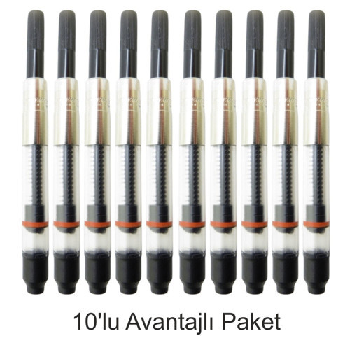 metal çevirmeli Dolma Kalem Mürekkep pompası 10 Adet WS0112881