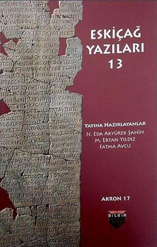 Bilgin Kültür Sanat Eskiçağ Yazıları
