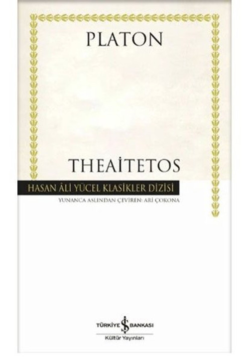 Theaitetos - Hasan Ali Yücel Klasikler