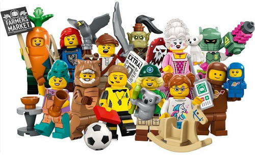 71037 Minifigure Series 24 - 12 Figür Tam Set