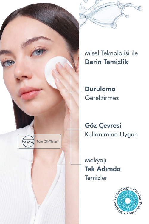 Nem Etkili Micellar Makyaj Temizleme Suyu, 50 ml