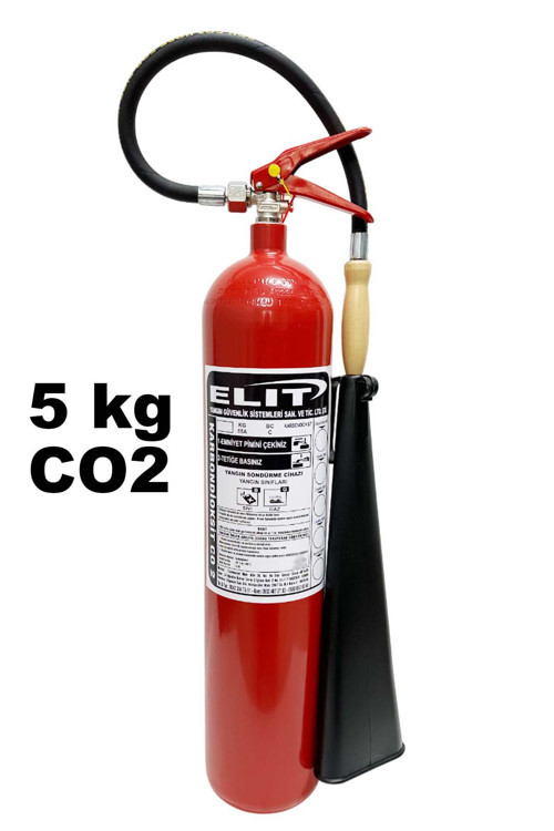 Yangın Söndürme Tüpü 5 Kg CO2 Gazlı