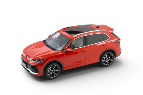 Otto Models OT489 1/18 VOLKSWAGEN VW Tiguan E TSI R-Line Permission Red Metallic 2024