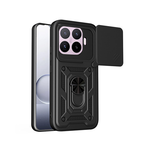 Xiaomi 17T Kılıf Magnetik Standlı Kamera Korumalı Sürgülü Vega Kılıf