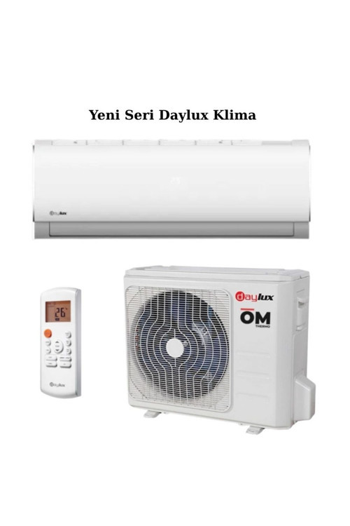 2026 model Daylux 12000 BTU/h Duvar Tipi R32 Inverter Split Klima