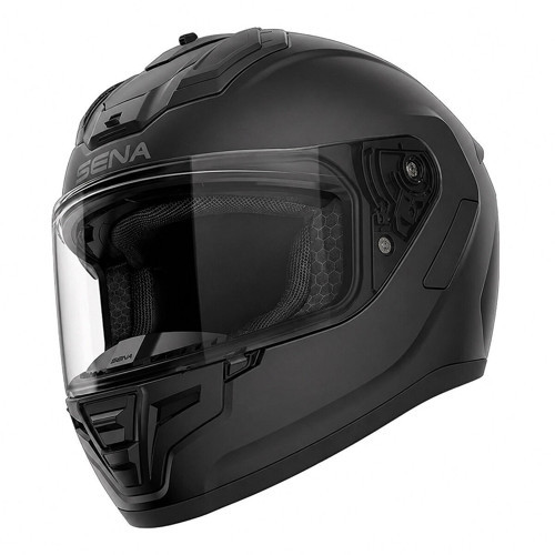 Phantom Interkom Hazırlıklı Motosiklet Kask Mat Siyah