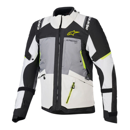 Andes V4 Korumalı Motosiklet Montu Gri Siyah Sarı
