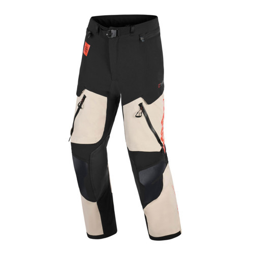 Halo Pro DS Laminated Korumalı Motosiklet Pantolonu Krem Siyah