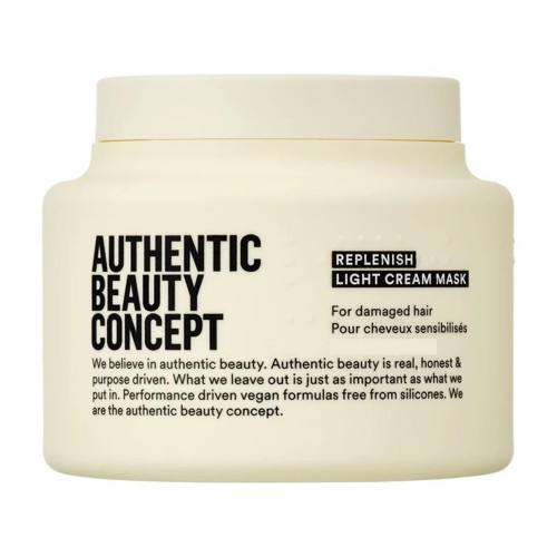 Authentic Beauty Concept Replenish Light Cream Maske 500 ml