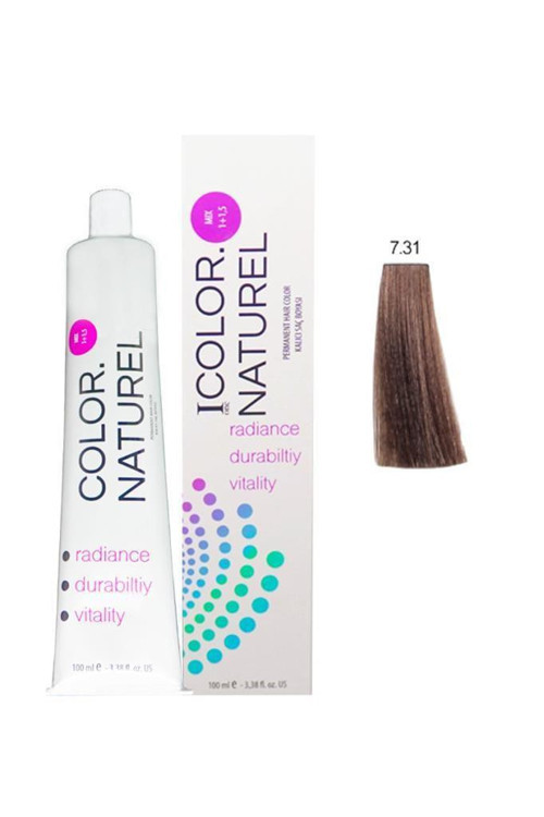 Kalıcı Saç Boyası 100 ml 7.31 Altın Küllü Kumral