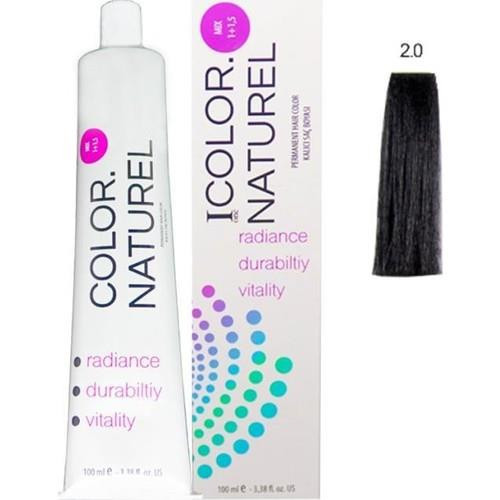 Kalıcı Saç Boyası 100 ml 2.0 Koyu Kestane