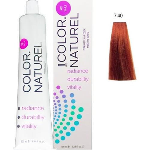 Kalıcı Saç Boyası 100 ml 7.40 Doğal Bakır