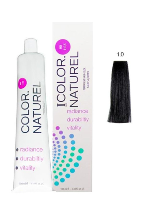 Kalıcı Saç Boyası 100 ml 1.0 Siyah