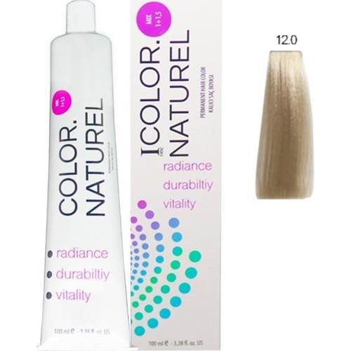 Kalıcı Saç Boyası 100 ml 12.0 Doğal Platin