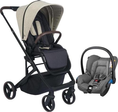 Neo 2 Beige Concerte Grey Travel Sistem Bebek Arabası