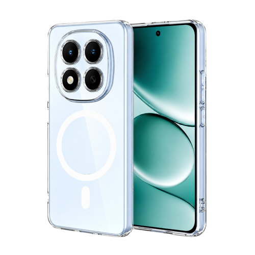 Xiaomi Redmi Note 15 Pro Plus 5G Combo Sert Şeffaf Magsafe Kapak - Şeffaf