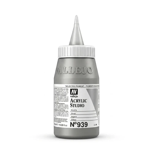 Studio Akrilik Boya Seri 2 939 Silver