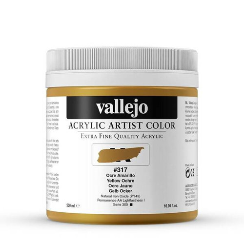 Artist Akrilik Boya 500Ml Seri 1 317 Yellow Ochre
