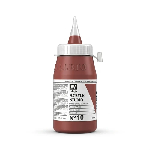 Studio Akrilik Boya Serisi 1 10 Red Iron Oxide