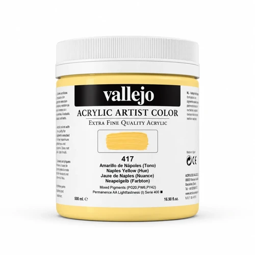 Artist Akrilik Boya 500Ml Seri 2 417 Naples Yellow Hue