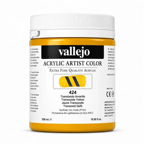 Artist Akrilik Boya 500Ml Seri 2 424 Transoxide Yellow