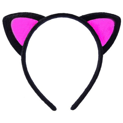 ETT7KN8 Sevimli Kedi Kulak Pofuduk Kedi Taç Şeker Pembe ELKCXMH