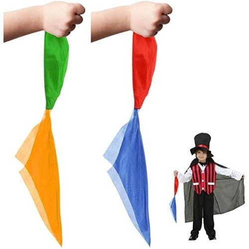 ETT7KN8 Renk Değiştiren Sihirli Mendil Sihirbazlık Oyunu ELKCXMH