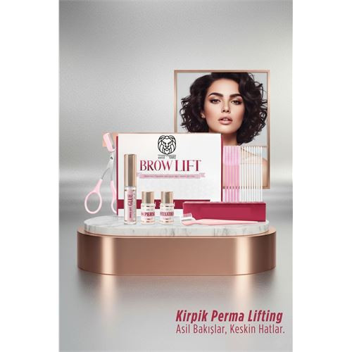 Brow Lift Profesyonel Kaş Kirpik Laminasyon ve Evde Şekillendirme Kaş Kirpik Lifting Seti 722919