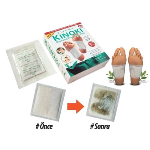 ETT7KN8 Detox Ayak Bandı (10 Adet) ELKCXMH