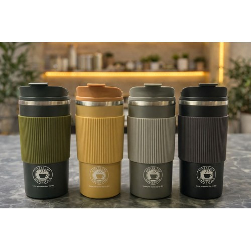 ETT7KN8 500 ml Paslanmaz Çelik Termos Mug Bardak ELKCXMH