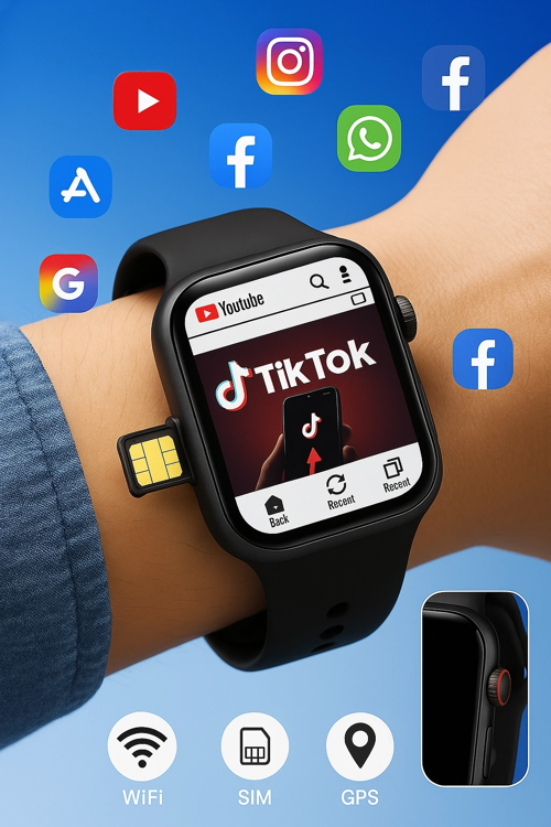 Akıllı Saat Iphone Ve Android Tüm Telefonlara Uyumlu Instagram,youtube,whatsapp Fg5