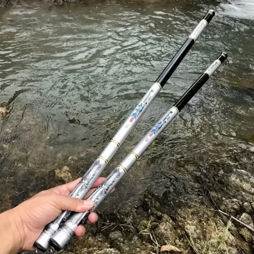 ETT7KN8 Ultra Hafif Karbonfiber Teleskobik Olta Kamışı ELKCXMH