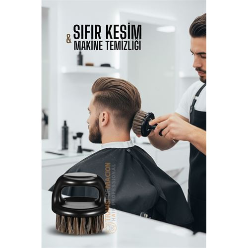 At Kılı Fade Fırça – Berberler İçin Sıfır Kesim ve Makine Temizleme Fırçası