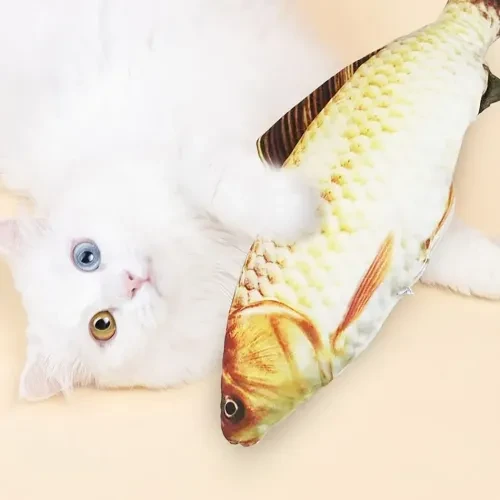 ETT7KN8 Peluş Balık Kedi Oyuncağı ELKCXMH