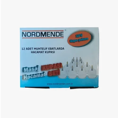 ETT7KN8 12'Lİ Profesyonel Hacamat Kupa Seti ELKCXMH