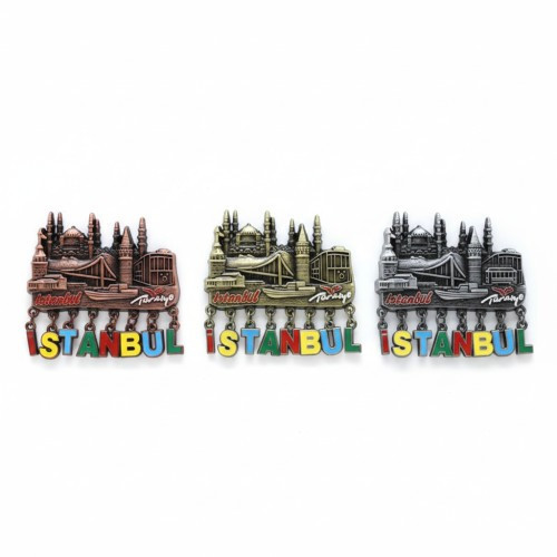 ETT7KN8 Sarkaçlı İstanbul Temalı Magnet ELKCXMH
