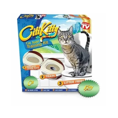 ETT7KN8 CitiKitty Klozet Kedi Tuvaleti Eğitim Seti ELKCXMH