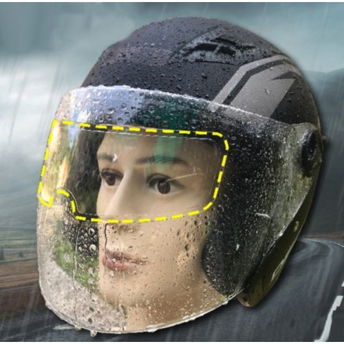 ETT7KN8 Motosiklet Kaskı Yağmur Kaydırıcı ELKCXMH