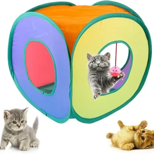 ETT7KN8 Oyuncak Toplu Kedi Oyun Tüneli ELKCXMH
