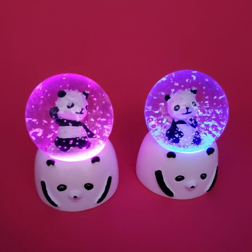 ETT7KN8 Mini Işıklı Panda Kar Küresi ELKCXMH