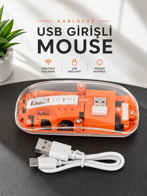 zenvia Fare Mouse Çift Modlu Kablosuz Bağlantılı 2.4ghz Destekli znv2025
